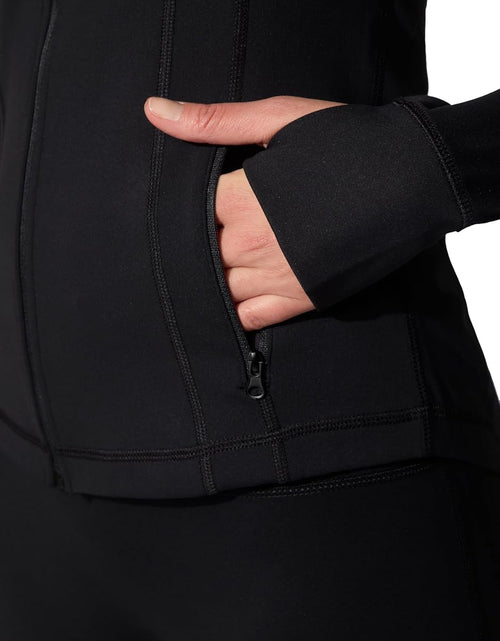 Load image into Gallery viewer, Full Zip Running Track Jacket Lightweight Athletic Slim Fit Jacket with Thumbholes
