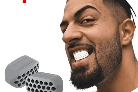 2PCS Jaw Exerciser Fitness Ball Food Grade Safety Silicone Neck Muscle Fitness Ball Weight Loss Fitness Perfect Jaw Curve Tool