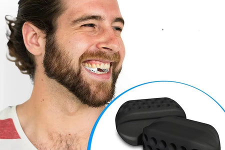 2PCS Jaw Exerciser Fitness Ball Food Grade Safety Silicone Neck Muscle Fitness Ball Weight Loss Fitness Perfect Jaw Curve Tool