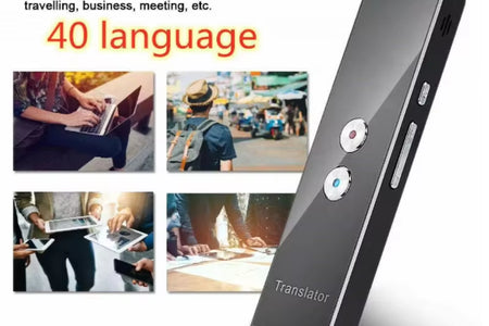 40 Languages Multi-Intelligent Instant Translation Wireless Voice Translation 2 Way Real-Time Voice Translation Business Travel
