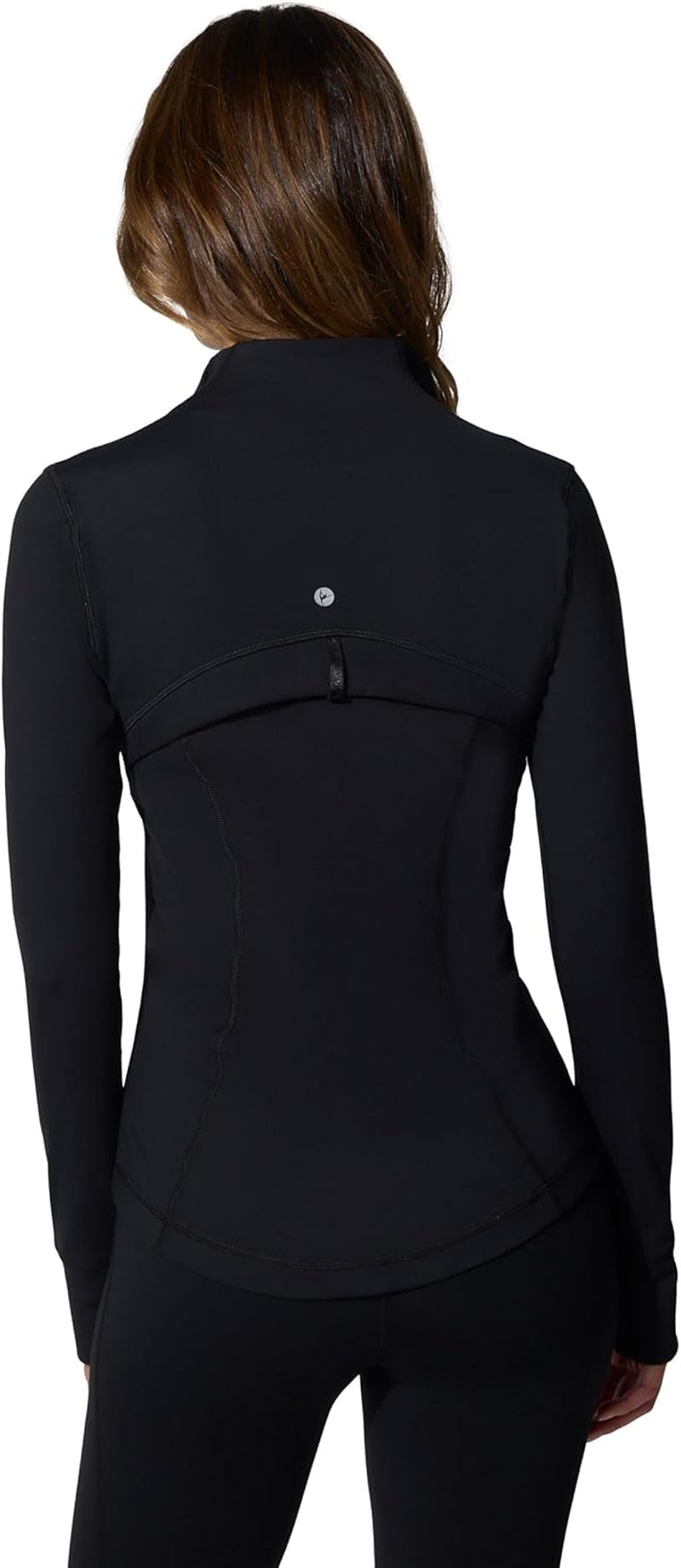 Full Zip Running Track Jacket Lightweight Athletic Slim Fit Jacket with Thumbholes