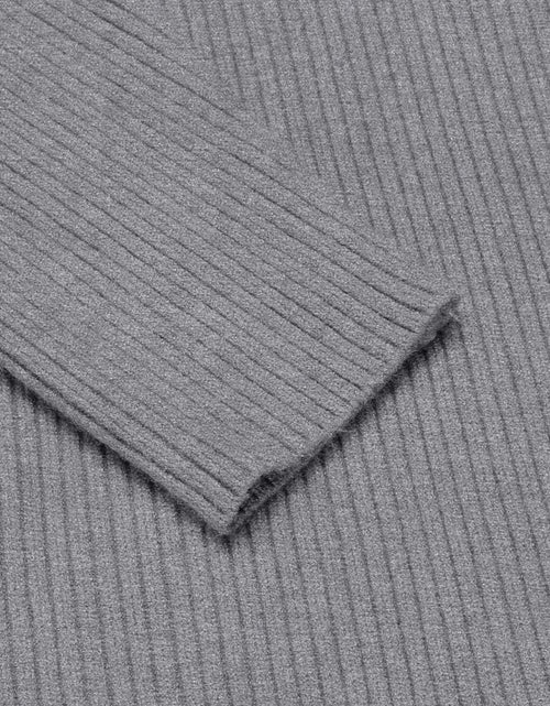 Load image into Gallery viewer, Mens Ribbed Slim Fit Knitted Pullover Turtleneck Sweater
